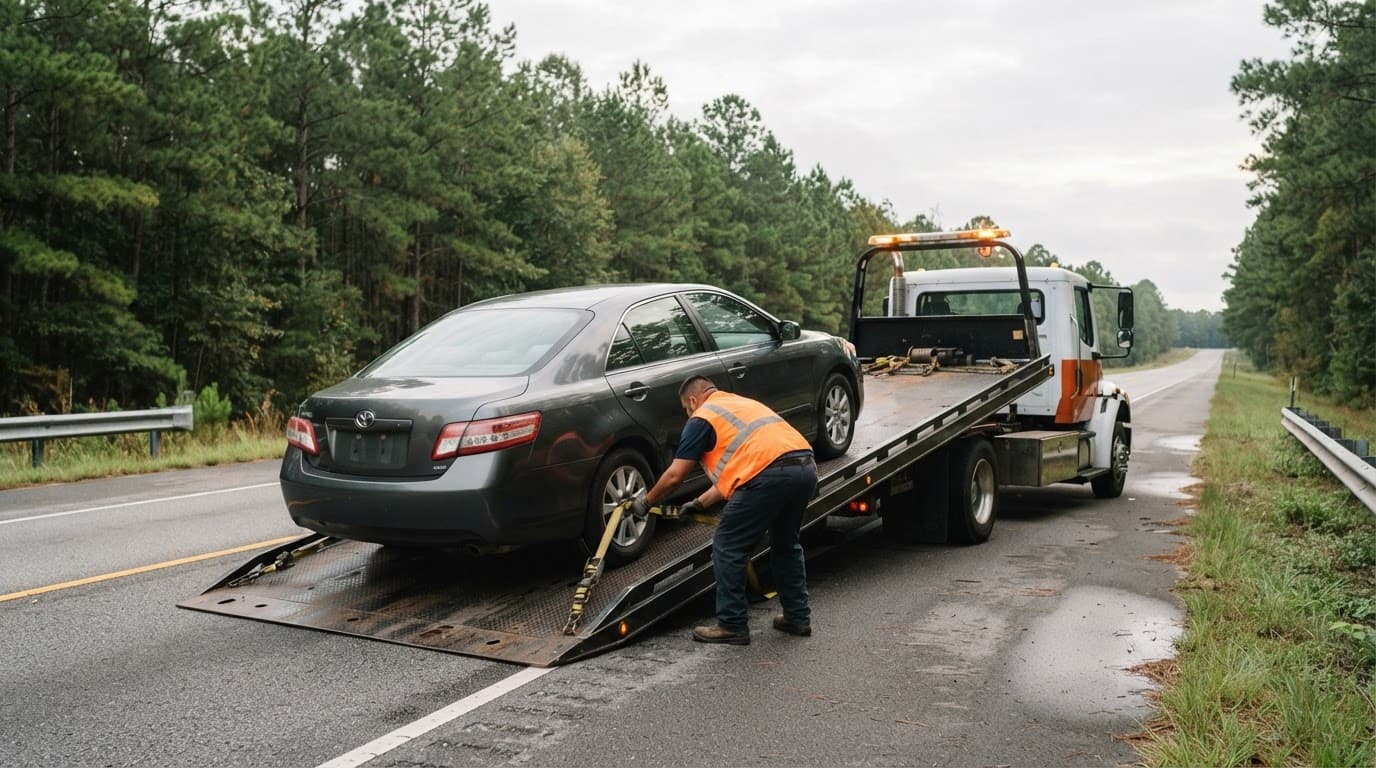 Roadside assistance coverage for stranded drivers in Waycross GA